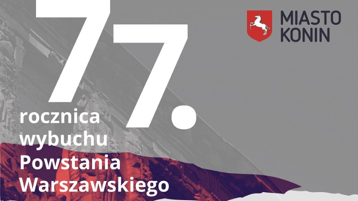Konińskie obchody  77. rocznicy Powstania Warszawskiego